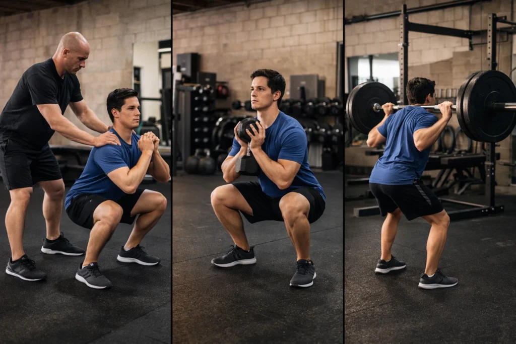 Starting with Simple Movements and Gym Equipment