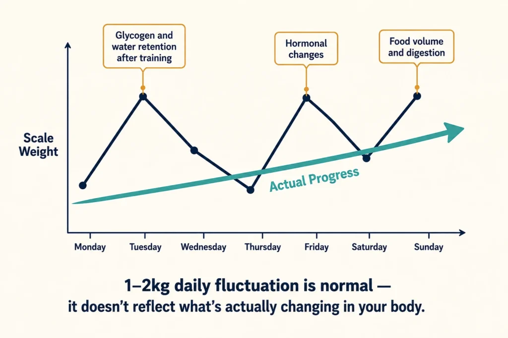 Why Your Weight Changes Even When Your Progress Doesn't